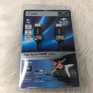 Belkin HDTV High Speed HDM Cable 6ft